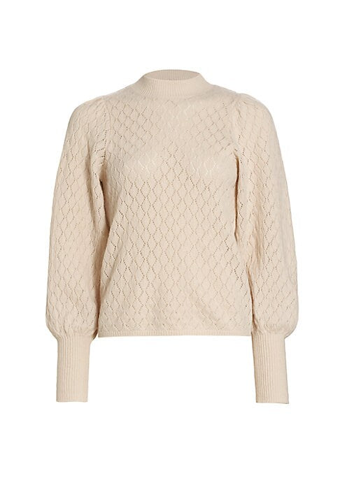 Chic Diamond Knit Sweater