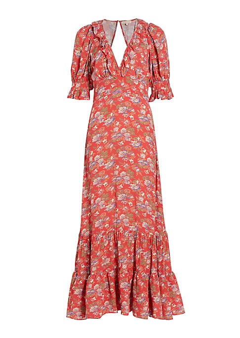 Floral Elegance Maxi Dress