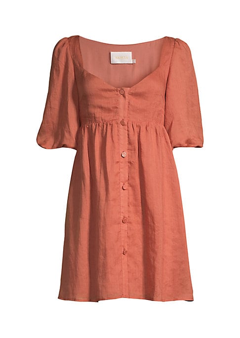 Sweetheart Blouson Dress