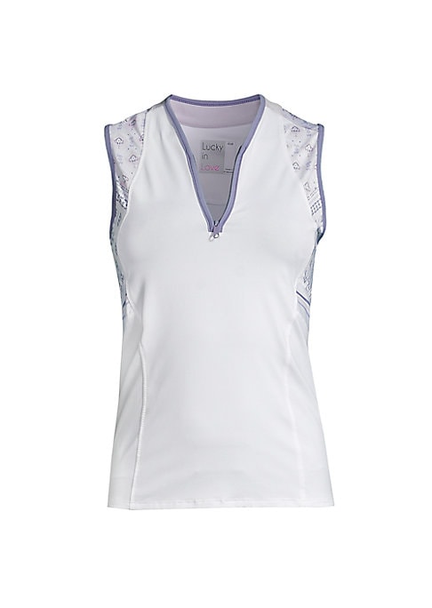 Chic Zip-Front Tank