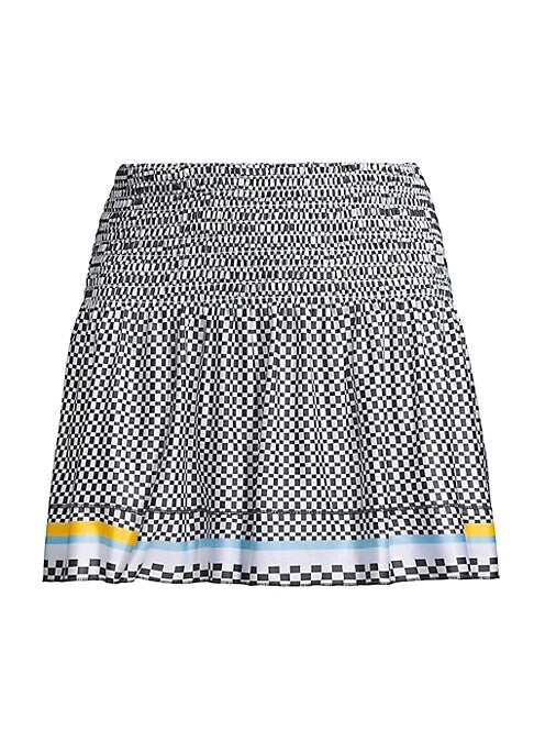 Checkerboard Chic Skirt