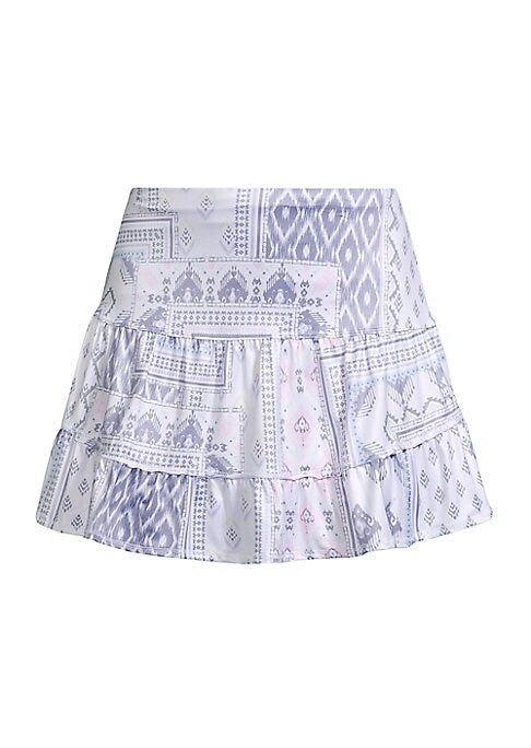Stylish Print Tennis Skort