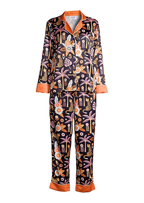 Floral Satin Sleep Set