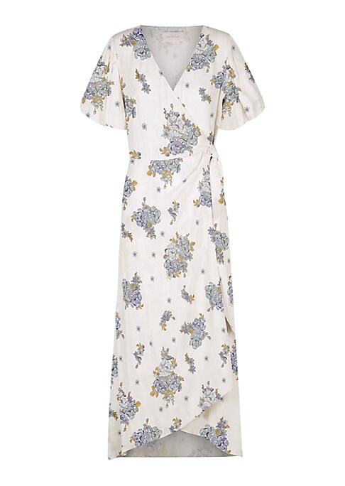 Floral Wrap Dress