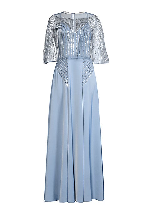 Embroidered Tulle Elegance