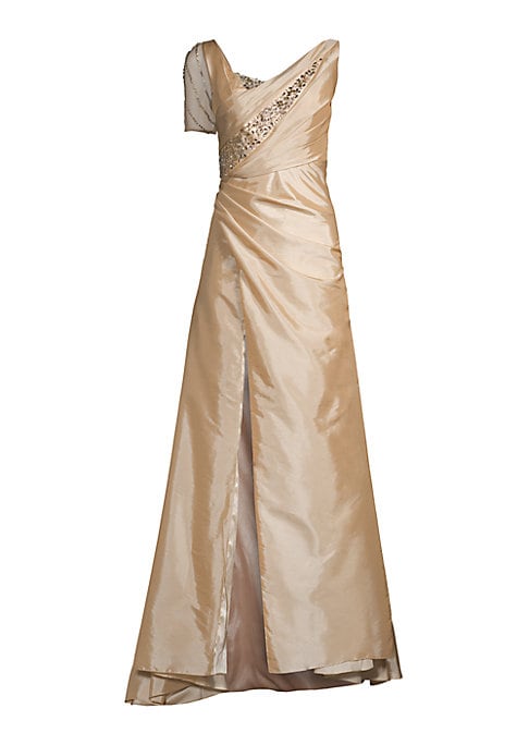 Glamorous Slit Evening Dress