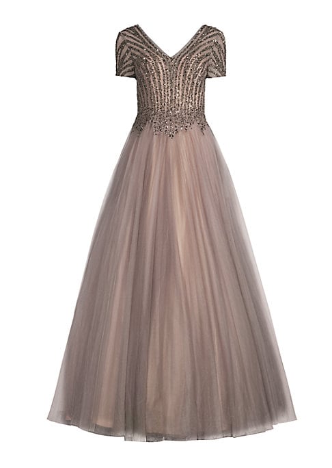 Elegant A-Line Tulle Dress