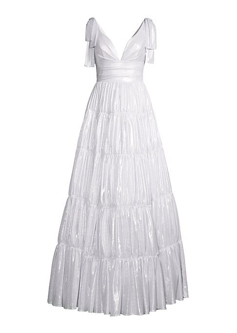 Luminous A-Line Evening Dress