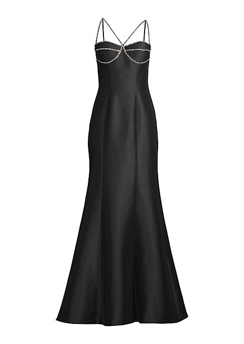 Rhinestone Elegance Gown