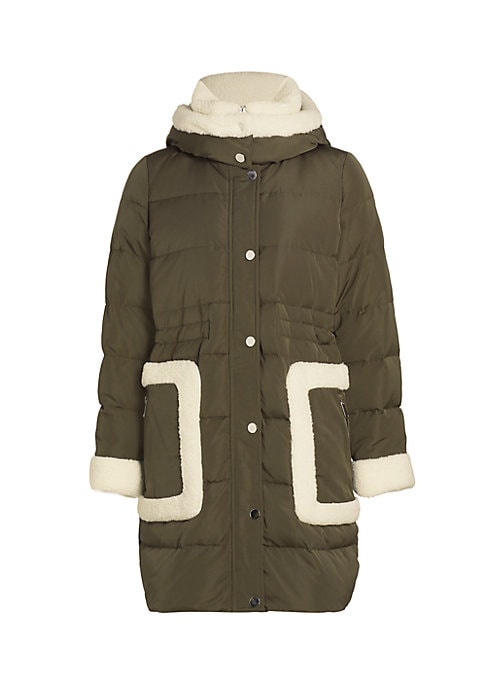 Cozy Contrast Puffer