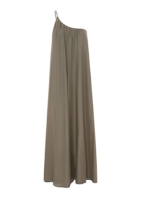 Asymmetric Glam Maxi Dress