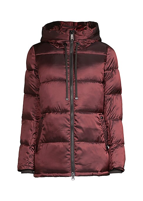 Sleek Shine Puffer Jacket
