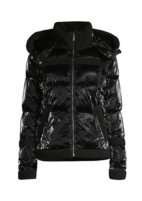 Shimmering Faux Fur Jacket