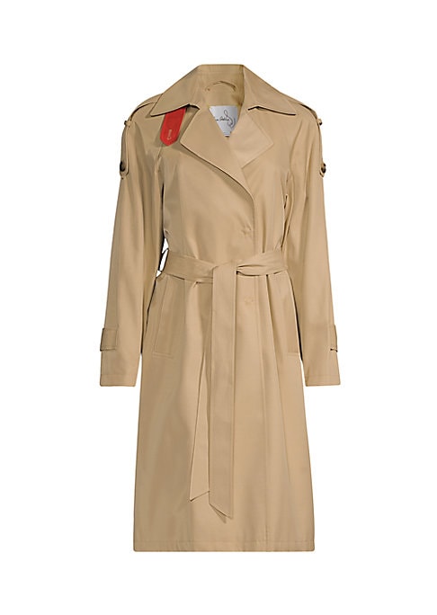 Chic Belted Trench Coat