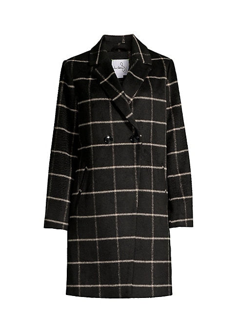 Plaid Elegance Coat