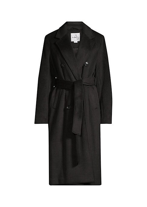 Chic Belted Overcoat