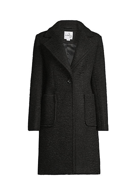 Chic Notched Lapel Coat