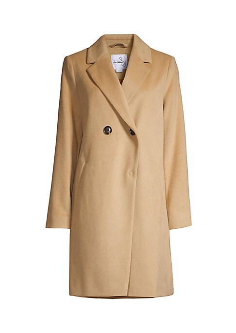 Chic Cutaway Wool Coat