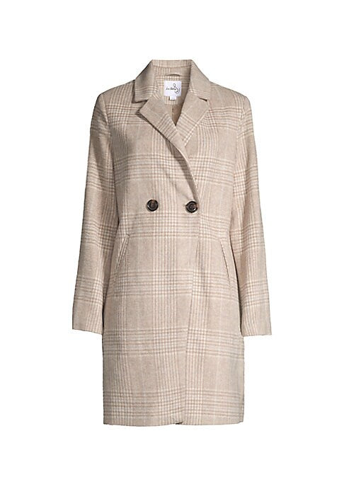 Plaid Chic Overcoat