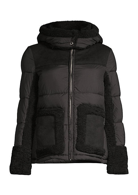 Faux Fur Puffer Coat