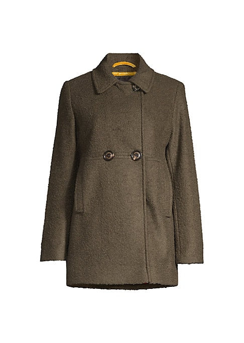 Chic Boucle Overcoat