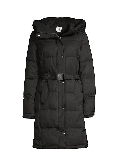 Chic Belted Puff Coat