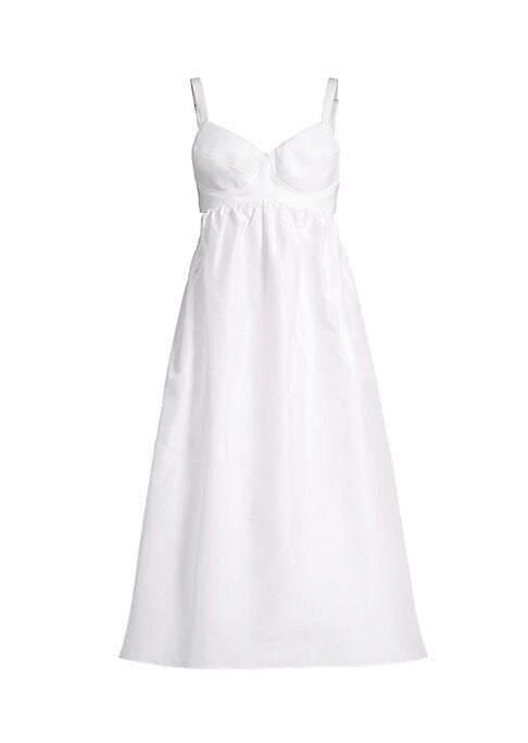 Chic Silk Midi Dress