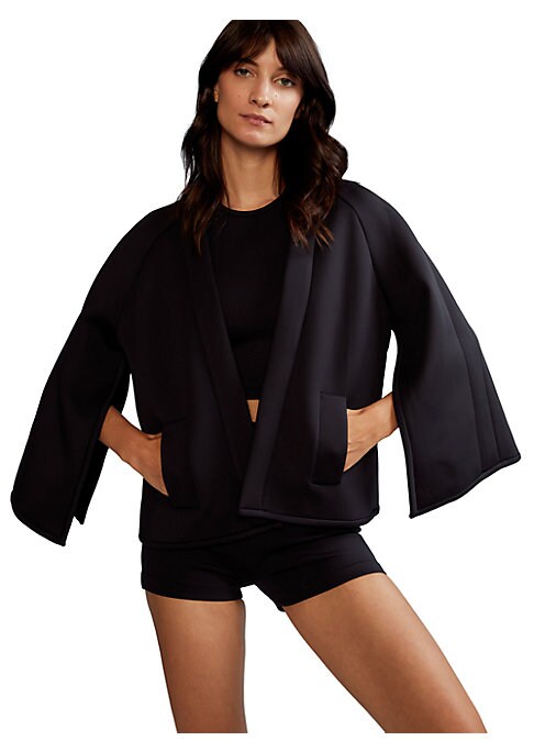 Chic Slit Sleeve Jacket