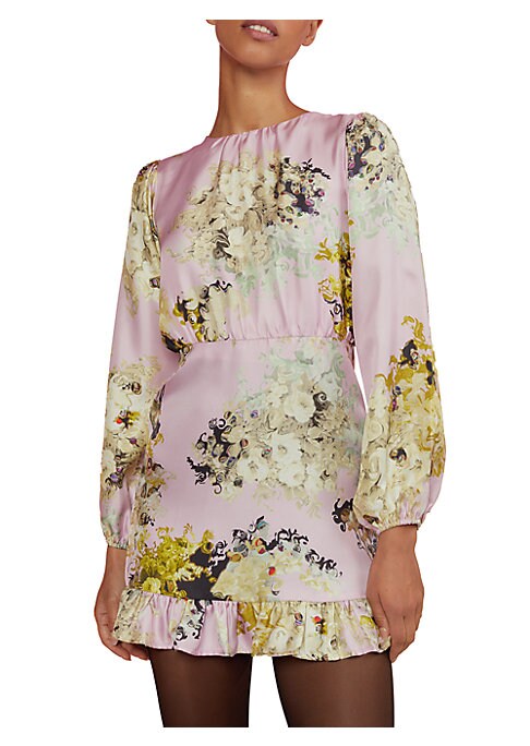 Blooming Twirl Mini Dress
