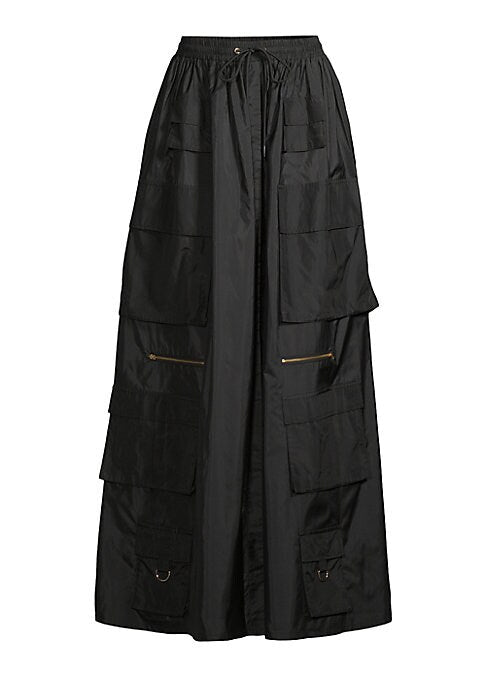 Chic Utility Maxi Skirt