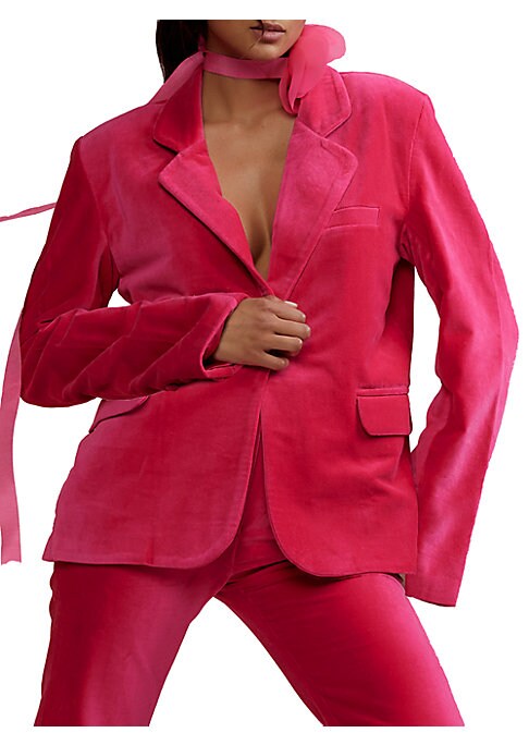 Velvet Chic Blazer