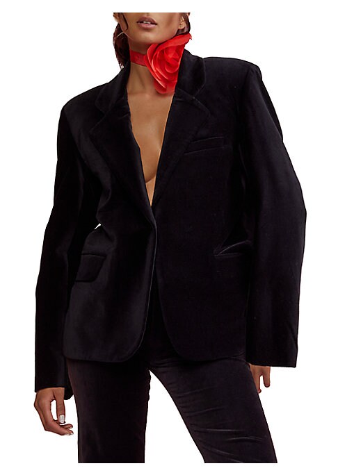 Velvet Chic Blazer