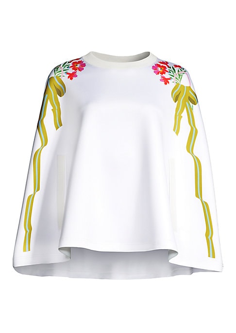 Floral Draped Jacket