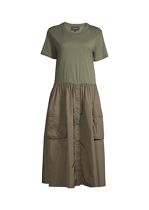 Casual Shell Midi Dress