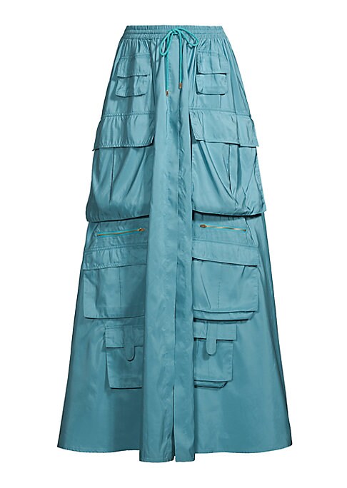 Chic Maxi Utility Skirt