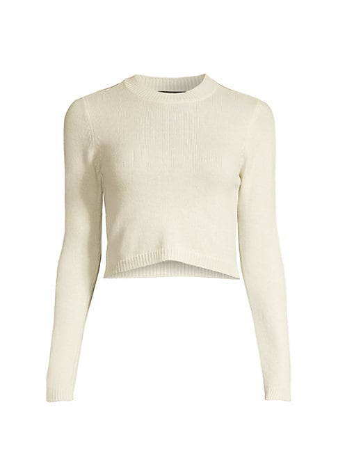 Cozy Crop Cashmere Sweater