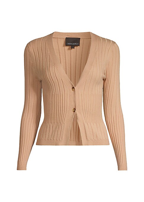 Chic Buttoned Knit Cardi