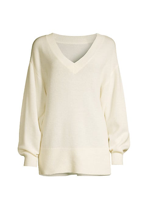 Cozy V-Neck Knit Sweater
