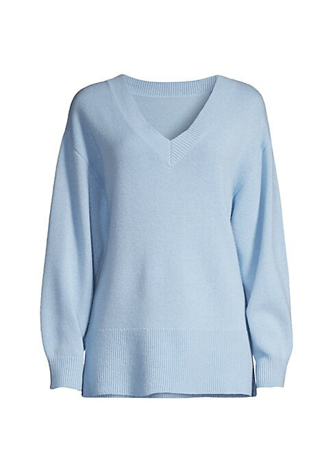 Cozy V-Neck Knit Sweater
