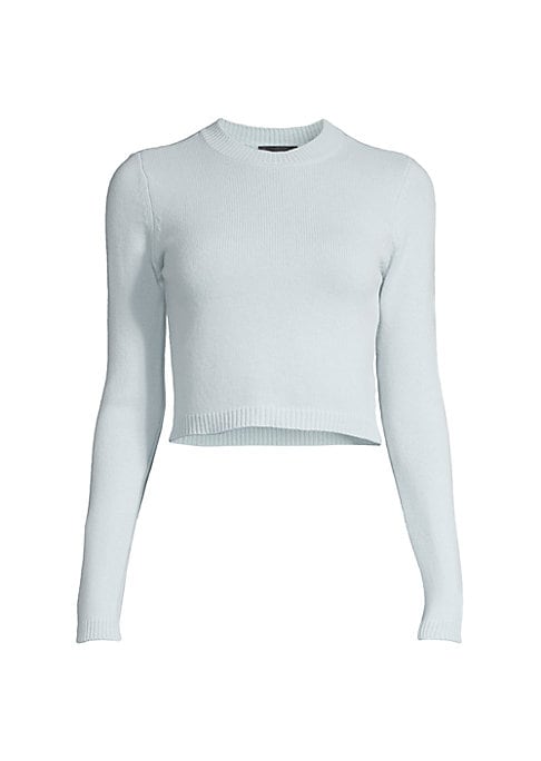 Cozy Cropped Cashmere Sweater