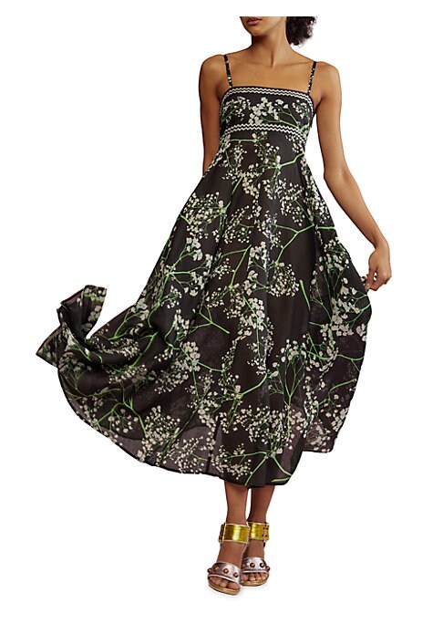 Floral Halter Maxi Dress