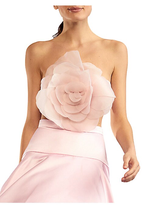 Floral Statement Bandeau Top