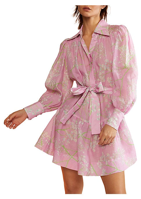 Floral Wrap Dress