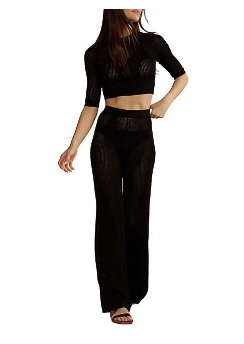 Chic Crochet Palazzos