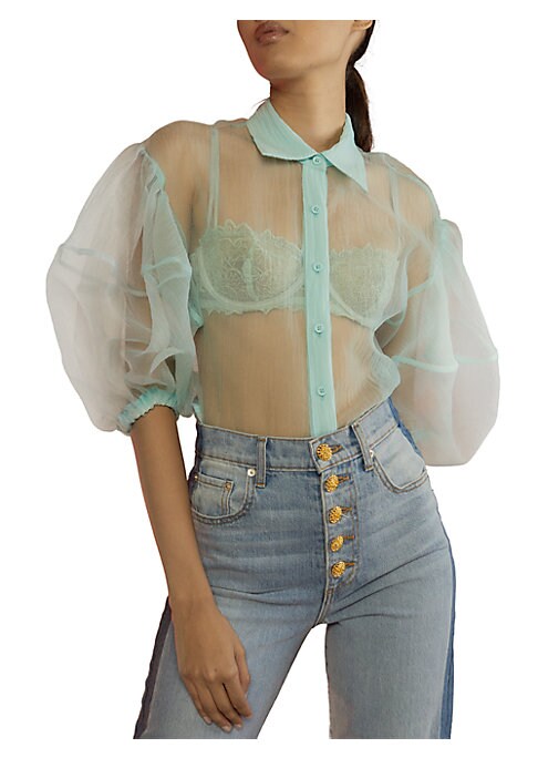 Breezy Balloon Blouse