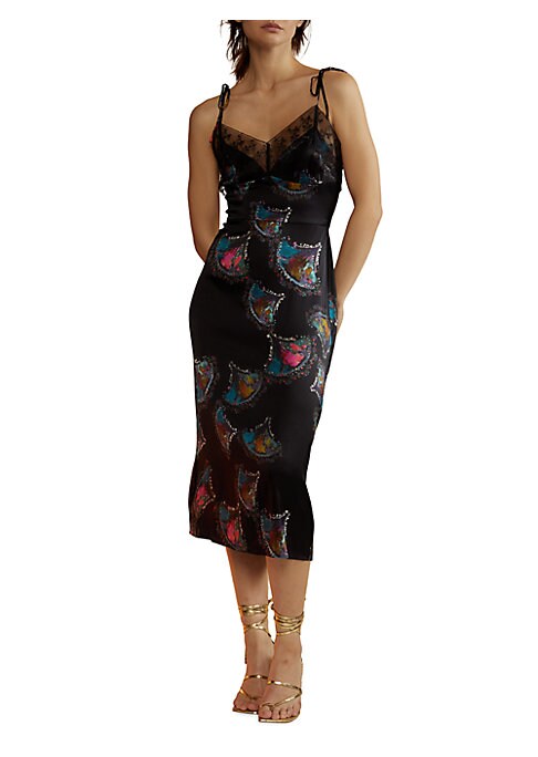 Luxe Lace V-Neck Dress