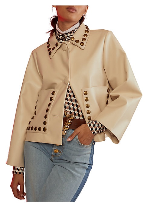 Studded Crop Jacket