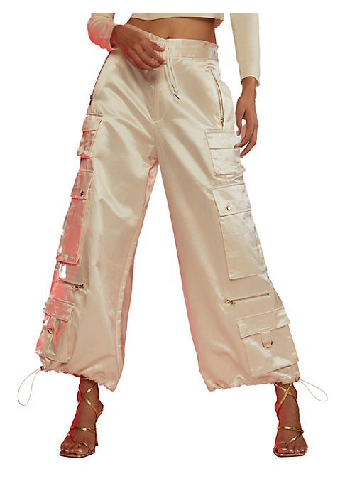 Satin Utility Trousers