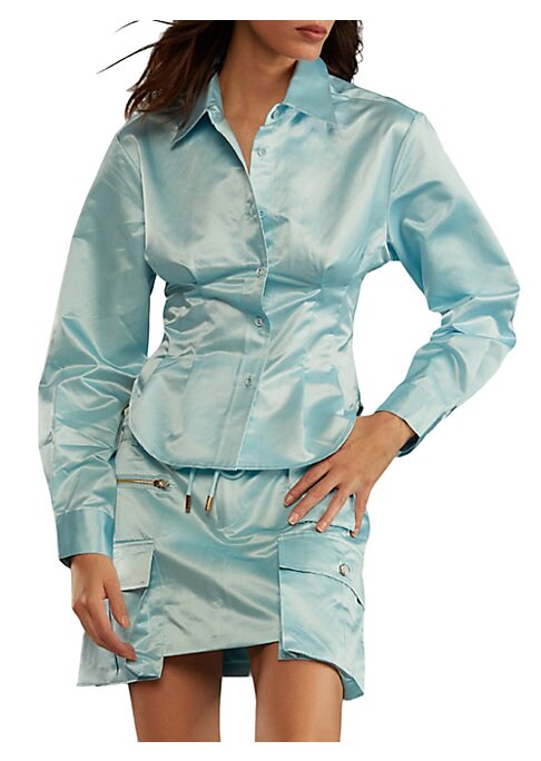 Silk Infusion Corset Blouse