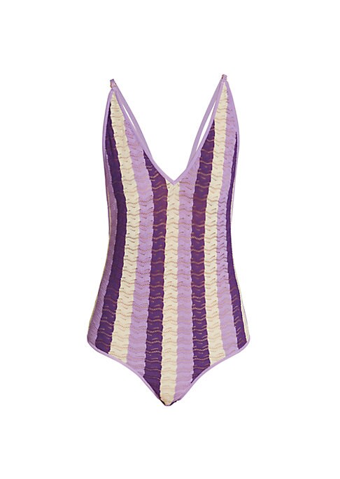 Striped Knit Bodysuit